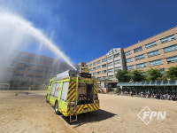계양소방서, 작전중학교서 소방안전교육ㆍ공공기관 합동소방훈련