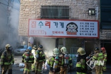 공단소방서 “빌라 화재에 거주자가 주택용 소방시설로 진화… 소방대는 안전조치”