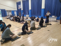 함안소방서, 함성중 대상 소방안전교육