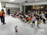 검단소방서, 예지유치원 대상 소방안전ㆍ응급처치 교육