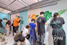인천서부소방서, 신현119안전센터 벽면 새 벽화로 단장
