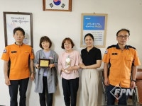 함양소방서, 천령유치원에 관계인 소방훈련 경진대회 ‘우수팀’ 시상