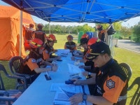 대덕소방서, 송촌정수장서 불시긴급구조통제단 불시 가동훈련