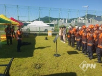 대덕소방서, 송촌정수장서 불시긴급구조통제단 불시 가동훈련