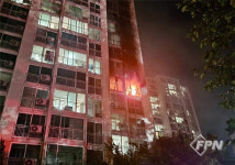 인천 남동구 아파트 7층 화재… 주민 90여 명 대피, 9명 구조