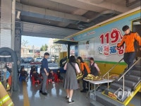 대전동부소방서, 소화유치원 대상 이동안전체험교실 운영