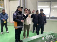 산청소방서, 산청농협미곡종합처리장 현장지도ㆍ점검