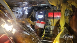 경남고성소방서, 농장 화재 안전조치… 외국인 노동자 등이 진화