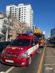 미추홀소방서, 소방차 길 터주기 훈련ㆍ시민 동승 체험