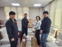 박유진 합천소방서장, 노블하임 전문요양원 현장 지도방문