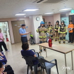 부평소방서, 요양병원 대상 국민참여 화재대피훈련