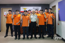 통영소방서, 도남119안전센터 재건축으로 임시 청사 운영