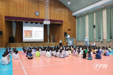 통영소방서, 노후 아파트 인접 초등학교 대상 긴급 소방안전교육