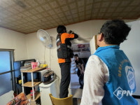 신안소방서-안좌면사무소 복지기동대, 주거환경 안전점검ㆍ지원활동