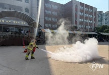 검단소방서, 관내 중학교서 소방안전교육ㆍ화재 대응 모의훈련
