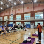 정선소방서, 여량고 교직원 대상 심폐소생술 교육 실시