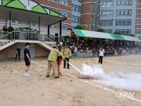 계양소방서, 효성고등학교 대상 공공기관 합동소방훈련