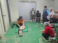 양구소방서, 해안면 현2리 주민ㆍ외국인 대상 응급처치ㆍ소방안전교육