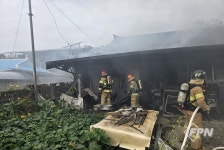 경북 문경시 단독주택 화재… 1동 전소, 인명피해 없어