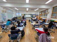 도봉소방서, 창원초 대상 ‘찾아가는 학교 우선예약 이동체험차량’ 교육