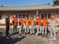 동해소방서 묵호 남성의소대, 겨울철 대비사랑의 연탄 배달 봉사 활동