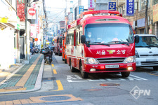 노원소방서, 상계중앙시장서 소방차 길 터주기 캠페인ㆍ훈련