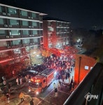 강원 춘천시 대학교 기숙사 화재… 학생 다수 대피해 인명피해 없어