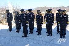 합천소방서, 신년 맞이 충혼탑 참배