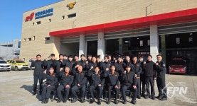 정기수 송도소방서장, 미래119안전센터ㆍ119구조대 초도방문