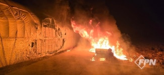 강릉소방서 옥계 남성의소대원, 순찰 중 화재 초기 대응