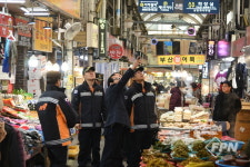 대구중부소방서, 관문상가시장 겨울철 안전점검