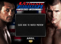 TUF 9, 첫 국가대항전 미국 VS 영국