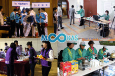 [전국체전]태권도경기, 자원봉사자 덕에 진행 술술