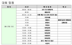 1,500여명 국술인 모이는 ‘창립 52주년 선수권’열린다