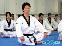 영화배우 정준호, 태권도에 빠진 날