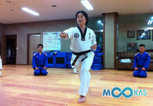 종주국 ‘태권고수’ 한데 뭉쳐… 정통시범 구현