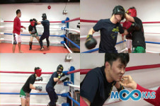 ‘남자‘ 윤형빈, 띠동갑에게 난타당해 눈물 글썽