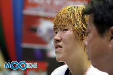 [바쿠] 안새봄 에팡에 무릎… 런던행 티켓은 확보