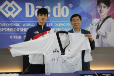 태권도 월드스타 이대훈 대도(DAEDO)와 1억원 후원 계약 체결!
