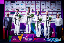 <맨체스터 세계태권도선수권> 디팬딩 챔피언 이아름, 英 제이드 존스에 막혀 2연패 좌절