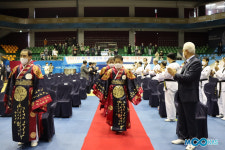 국기원 9단 승단식에 한복형 예복 첫선… 엇갈린 태권도계 시선! 왜?