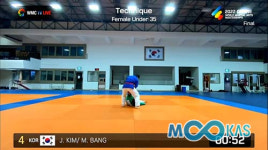 크라쉬 유망주 김지영 가파른 성장세… 온라인 무예마스터십 은메달!