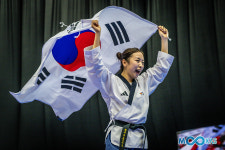 품새 퀸 이주영, 유소년-청소년-성인 세계태권도품새선수권 3연패... 한국 13연패 조기 확정!