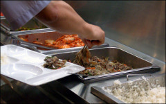 청와대 식당에 미국산 쇠고기 반찬 나온 날