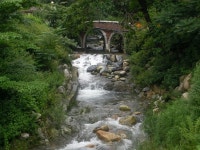 용문산 계곡물  콸~콸~, 무더위 싹 달아난다