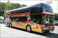 2층버스로 ´컬러풀 대구 신천´ 관람