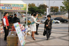 경북 1등 친환경농산물 선발 현장