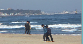 <영상>한여름 추억이 어린 겨울바다