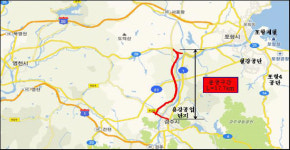 경북 안강~현곡 도로 10년 끝에 완공