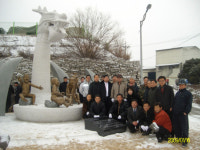 ‘용의 혀’ 닮은 안성 죽산면 용설리 ‘용 조형물’ 제막